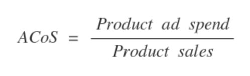 ACoS equation